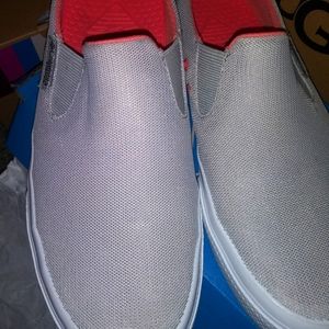 Columbia Slip Ons. Sz8. Gray/ Coral